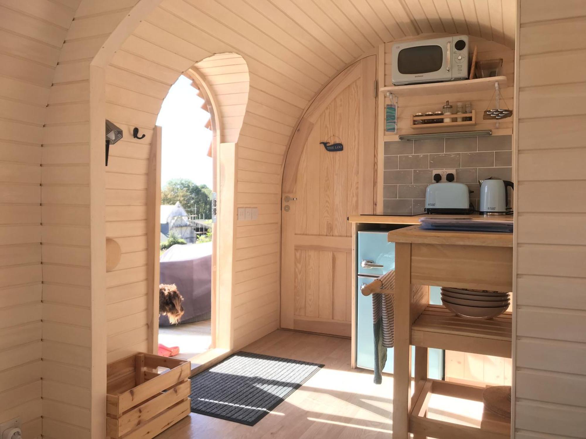 The Pasty - Lydcott Glamping Apartment Лу Екстериор снимка