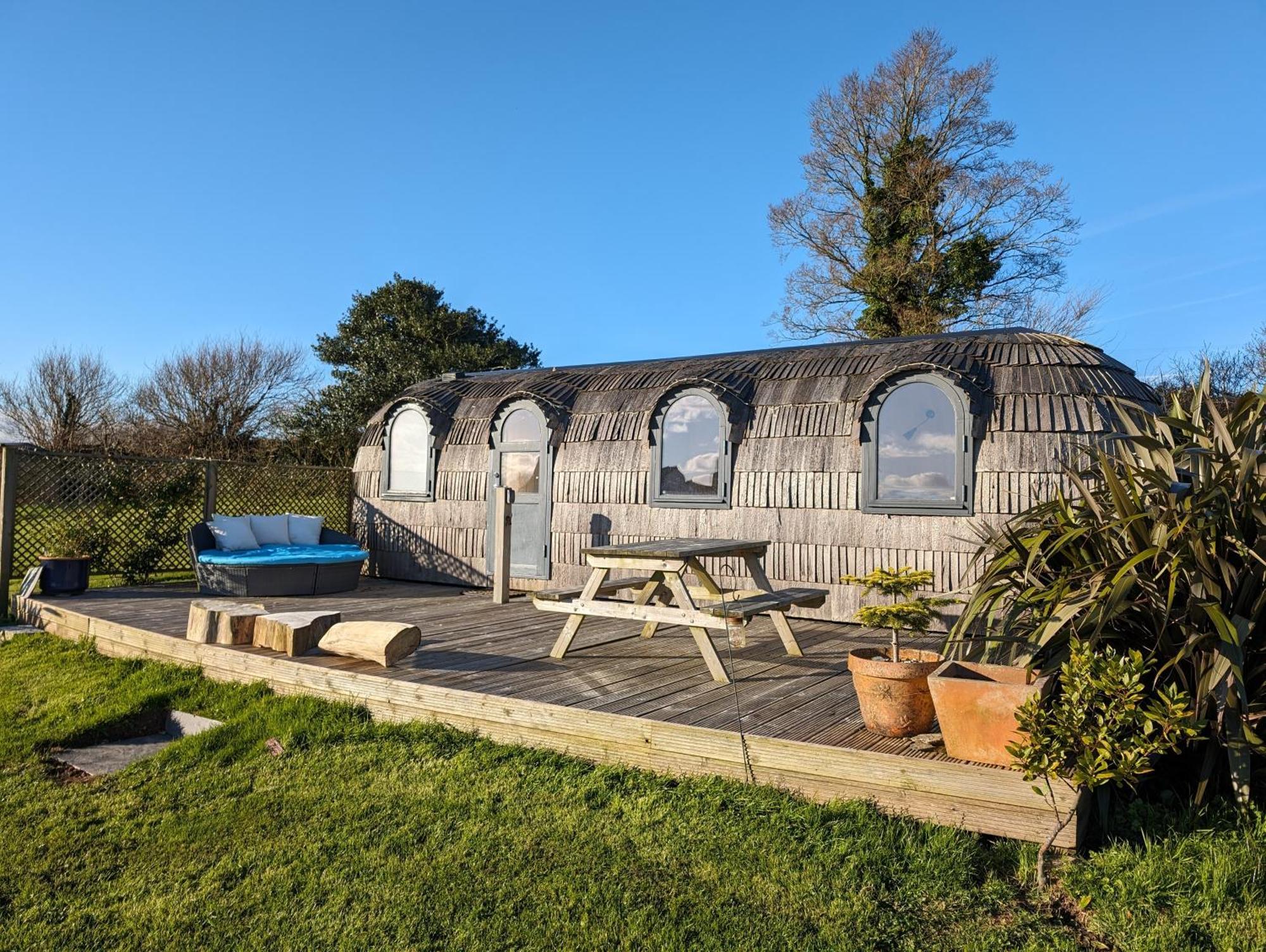 The Pasty - Lydcott Glamping Apartment Лу Екстериор снимка