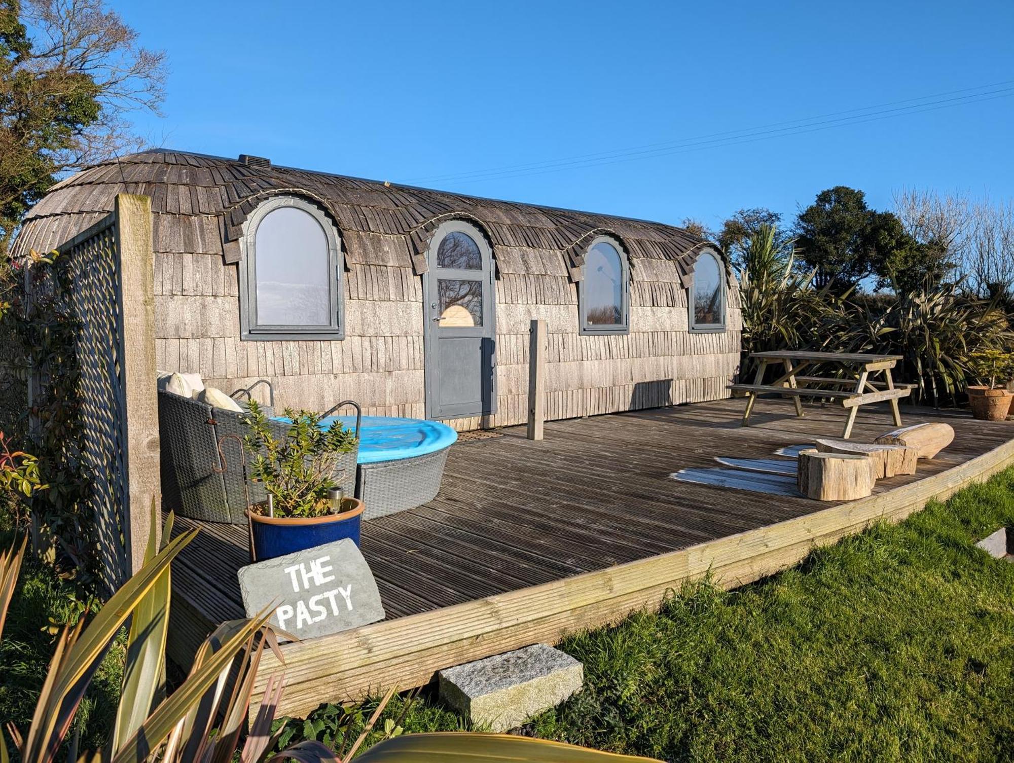 The Pasty - Lydcott Glamping Apartment Лу Екстериор снимка